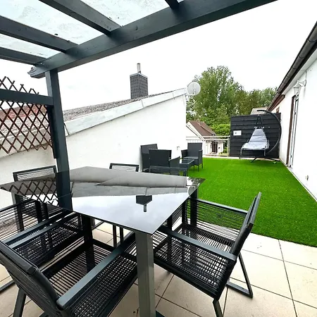 Luxus Maisonette In Kaiserslautern Mit Grosser Dachterrasse - Wehome Premium Zewnętrze zdjęcie